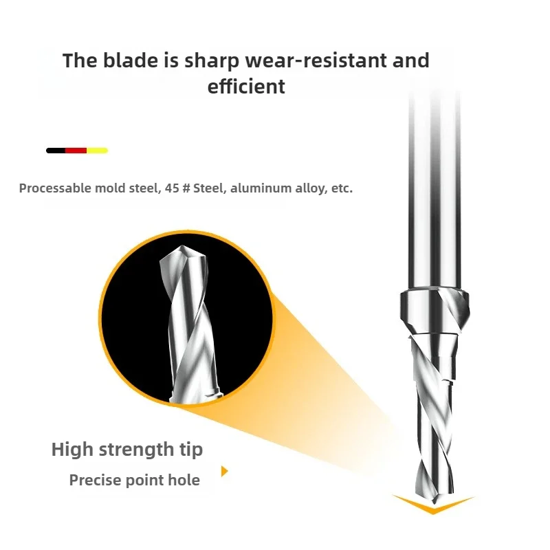 Wiertło centrujące typu C Composite Center Step Diamond M3 4, 5, 6, 8, 10, 12, 16, 20, 24