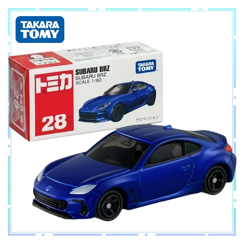 

Genuine TOMY Subaru BRZ Simulation Toy Car Alloy Car Red and White Box Commemorative Edition Collectible Ornaments Boy's Gift