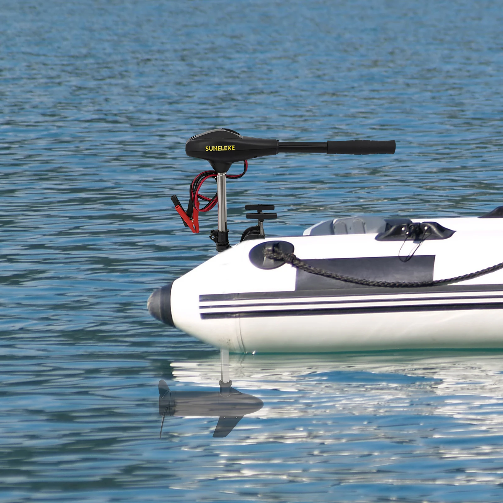 12V 40-Pfund Elektrischer Außenbordmotor, Segel-Außenbordmotor mit Einstellbaren Gängen für Boote – Detail 10