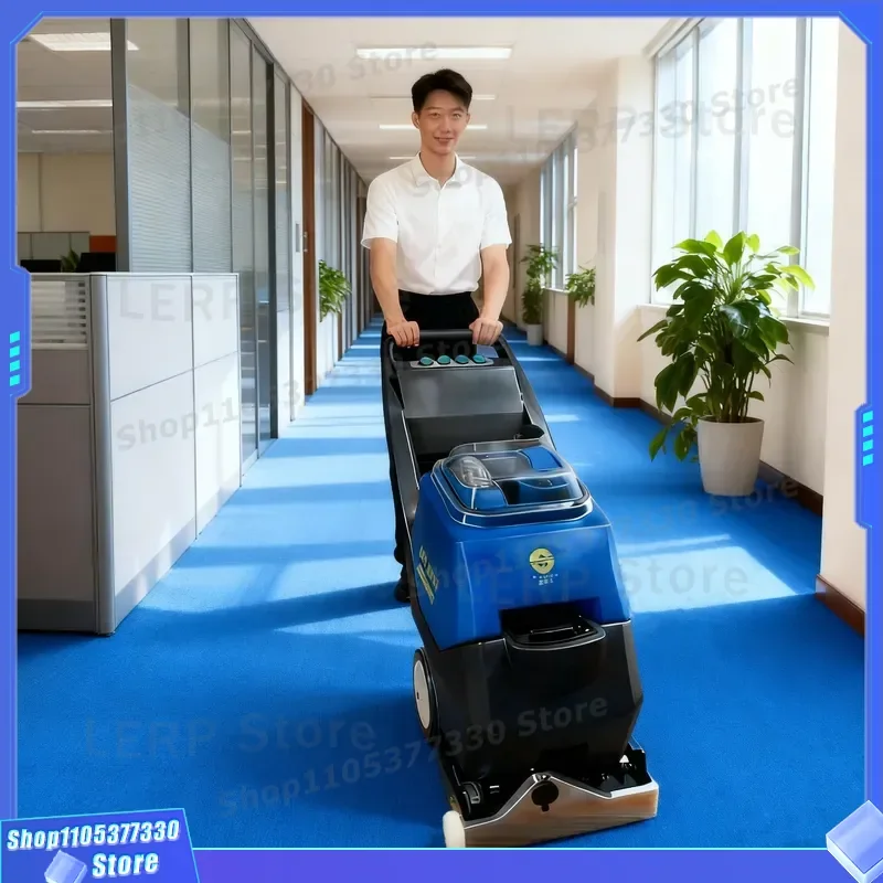 Commercial Carpet Cleaning Machine Powerful 3 in 1 Automatic Suction Integrated Cleaner for Hotel Billiard Hall Large Area