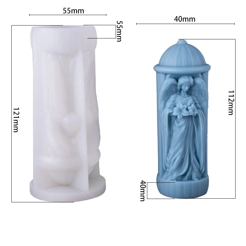 Plaster Mold Decorative Decorative Ornaments Mold Fragrance Diffuser Stone Handmade Aroma Diffuser Mold For Diy Project Gift