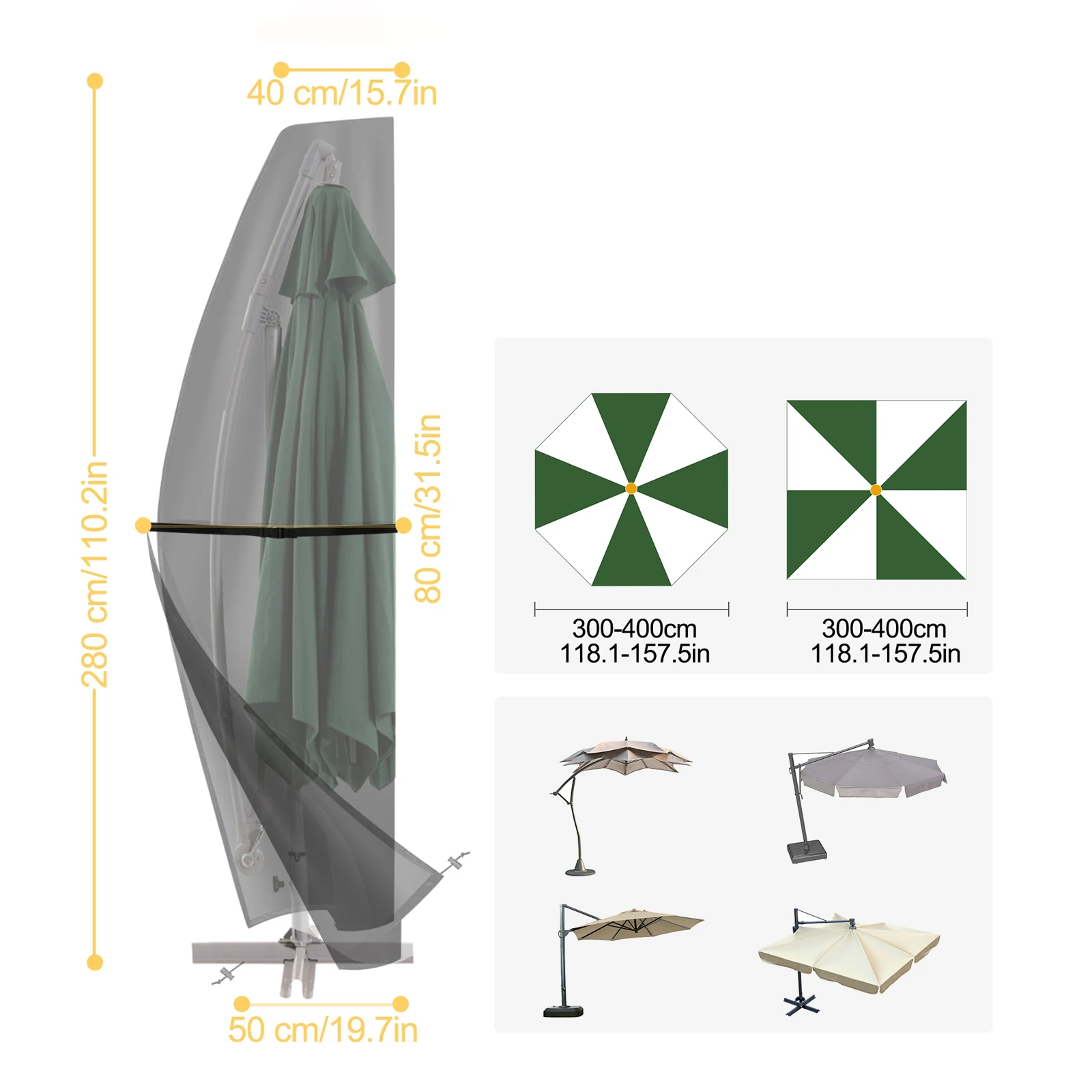 Thumbnail 2 - #8 Best Cantilever Garden Umbrellas to Buy In 2026