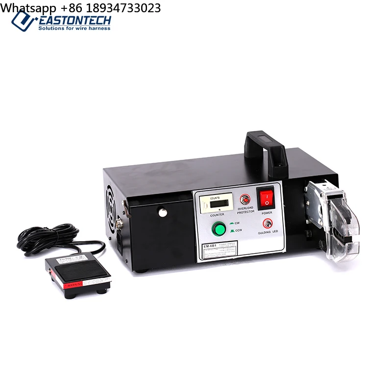 

EW-10ET Портативный простой в эксплуатации электрический инструмент для обжима клемм Обжимные клещи Обжимная машина