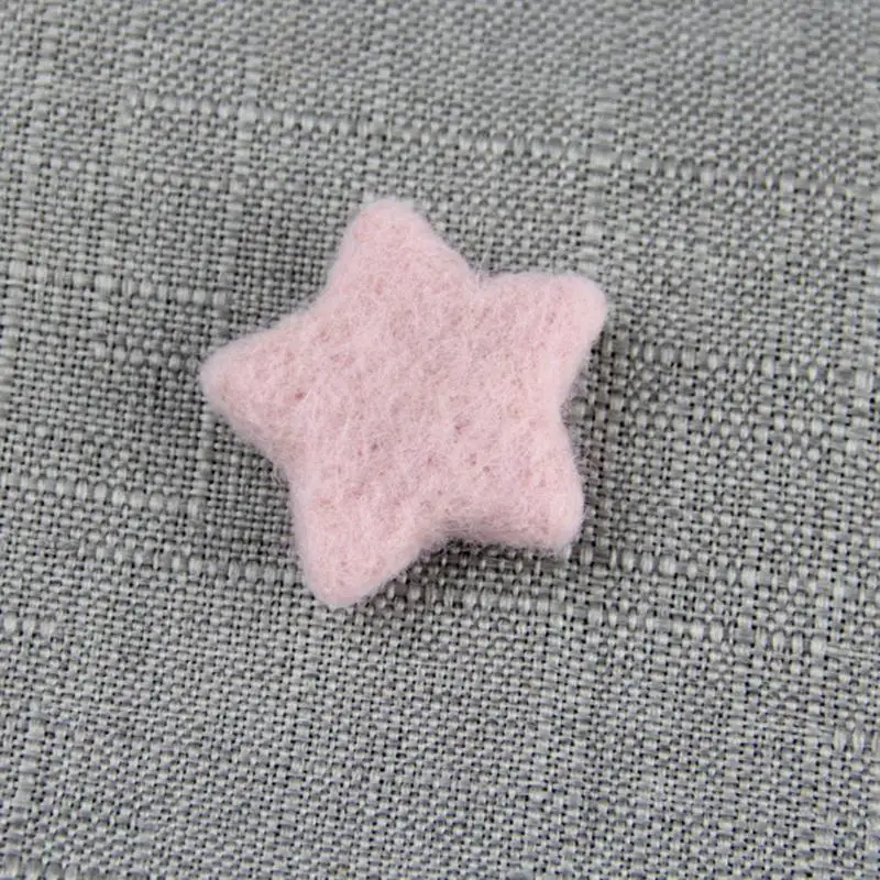 Mini Wool Felt Stars Beads Balls Baby Infants Photo Decorations Props P31B