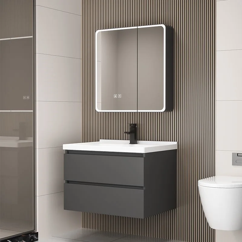 Bathroom Cabinet Space Honeycomb Combination, Thickened Bathroom Washbasin, Simple Washbasin, Smart Integrated Ceramic Washbasin