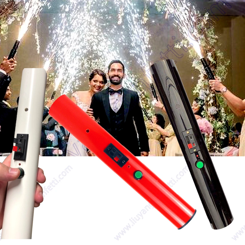 Hand Held Reusable Wedding Cold Fountain Machine Stage Pyrotechnic Party Concert DJ Event Party Disco Night Club Grand Entry Toy