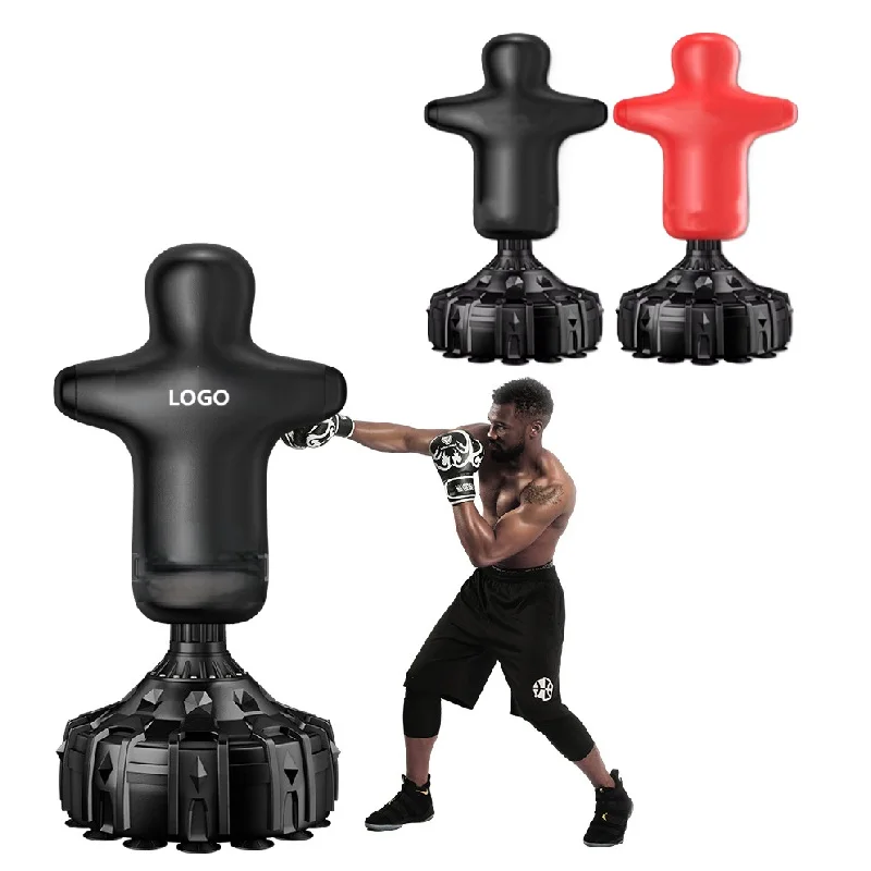 

Human-Shaped Freestanding Boxing Dummy - Rebound Training Equipment for Stress Relief & Heavy Punching Practice