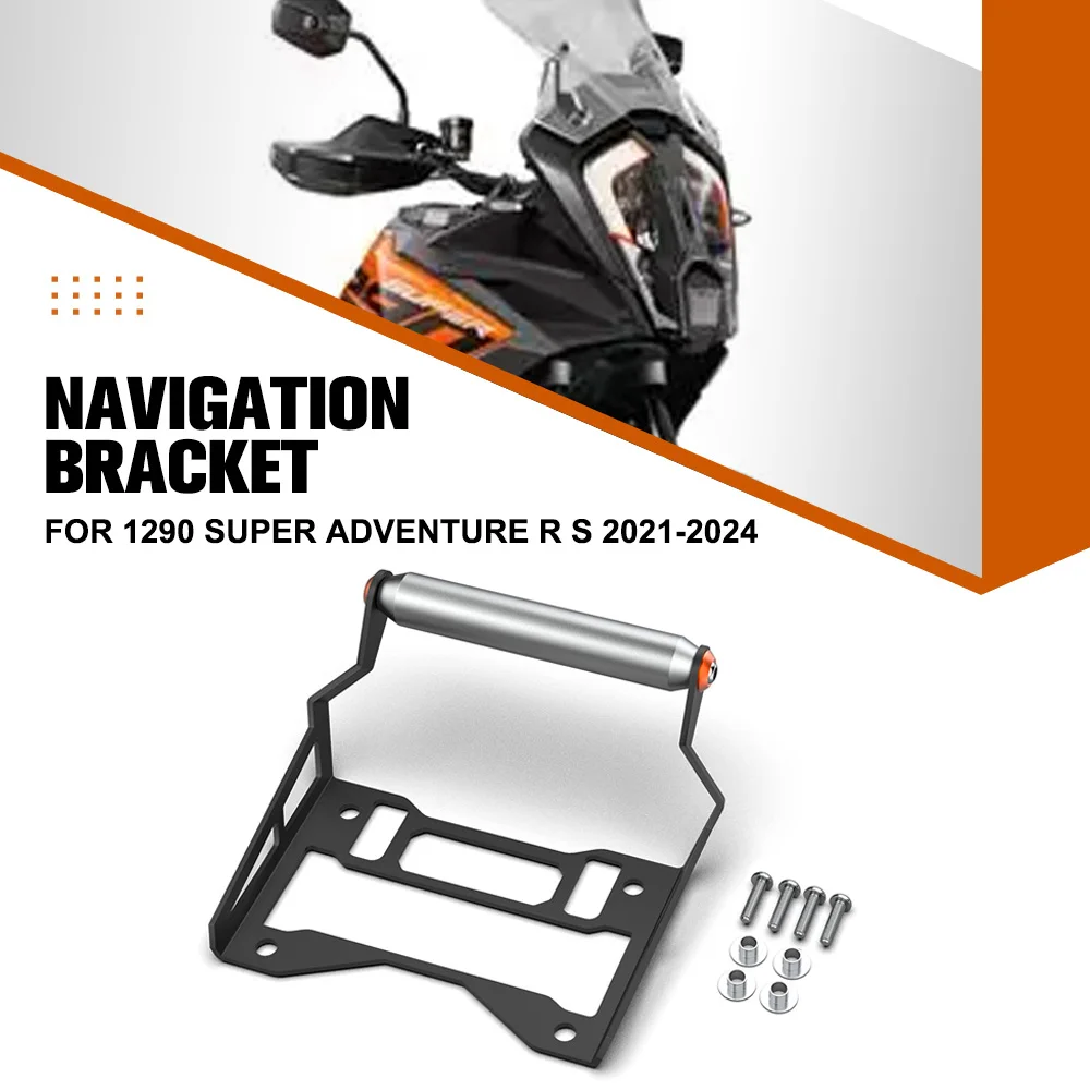

Phone Holder Stand GPS Navigation Plate Bracket Support FOR 1290 SUPER ADVENTURE R S 2021-2022-2023-2024 Motorcycle Accessories