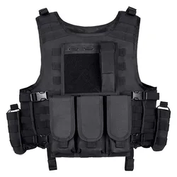 Multi-functional wear-resistant tactical vest outdoor training clothes outdoor equipment protective waistcoat