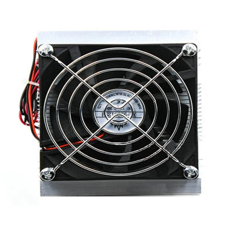 Thermoelectric Peltier Cooler Refrigeration DC 12V Semiconductor Air Conditioner Cooling System DIY Kit