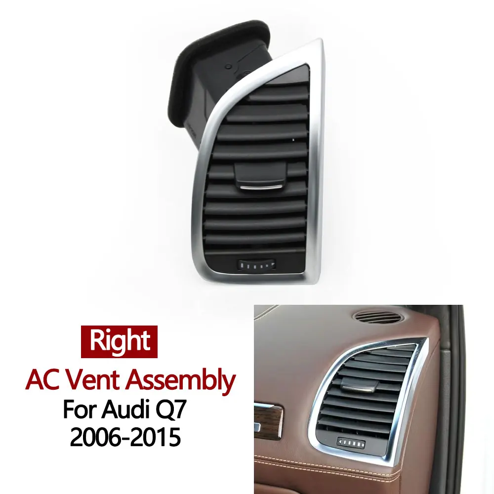 Front Dash Left Right Heater AC Air Vent Outlet Grill Panel For