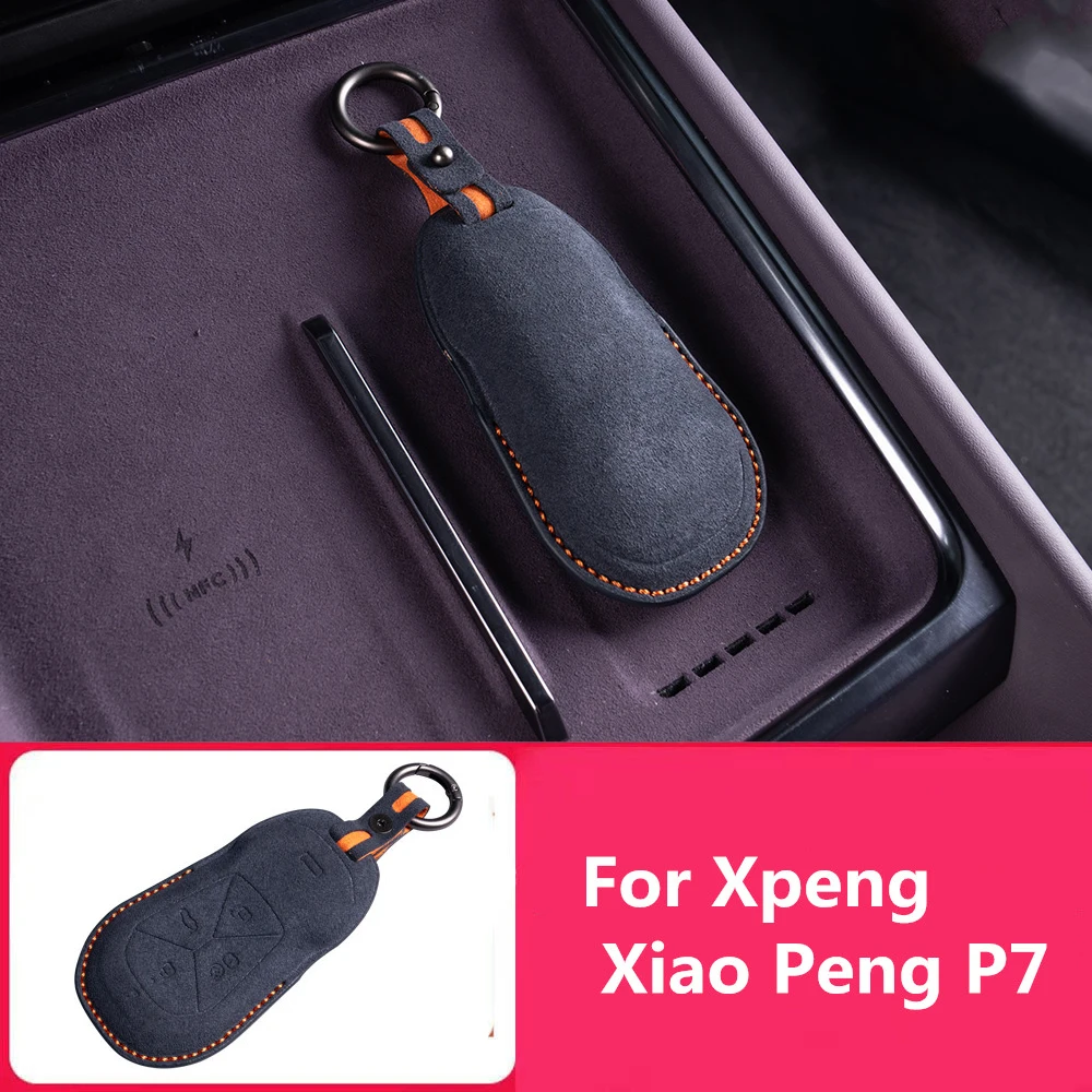 For Xpeng Xiao Peng P7 2024 2025 Keyset Keybag Remote Storage Bag Keychain-image