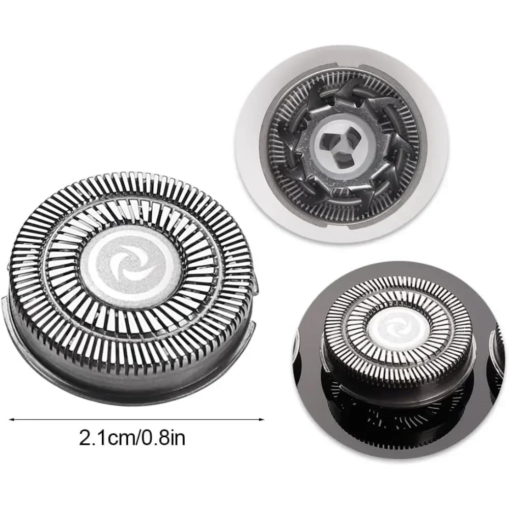 2025 جديد 3/6 قطعة رؤوس ماكينة حلاقة بديلة لسلسلة 1000، 2000، 3000، 5000 AT7xx/AT8xx/PT7xx/PT8xx #2