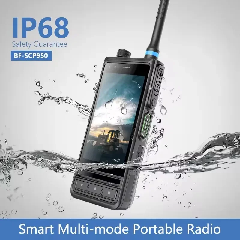 Оптовая продажа, оригинальный Belfone Bf-SCP950,4G LTE DMR, двусторонняя радиостанция UHF VHF GPS PoC Android, спутниковый смартфон, телефон, рация