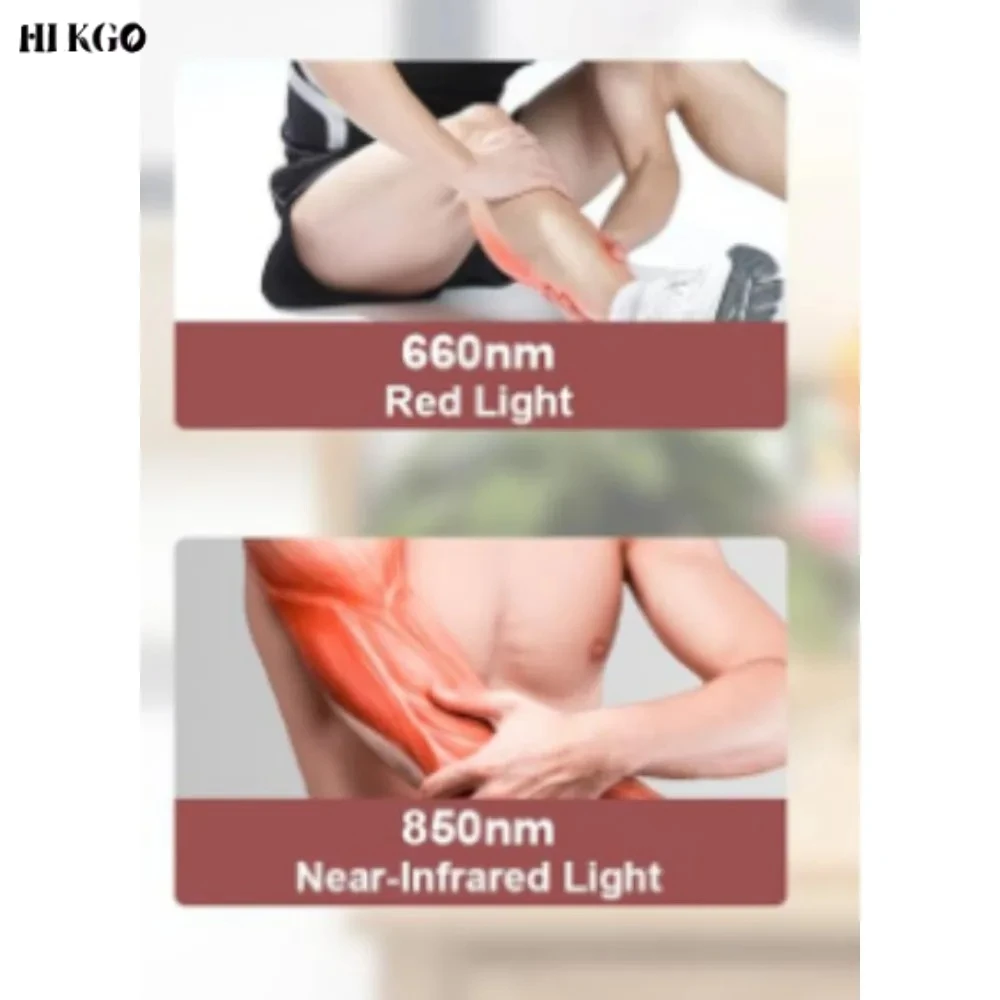 

Knee Infrared Therapy Pad Red Light for Pain Relief and Muscle Relaxation Portable