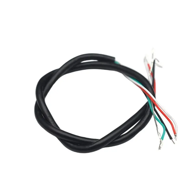 ABKV-Humbucker Pickup DIY Kit 4.5MM Lastic Bobbin 4C Cable- Rounded Corner Rail Blade Included B-16K