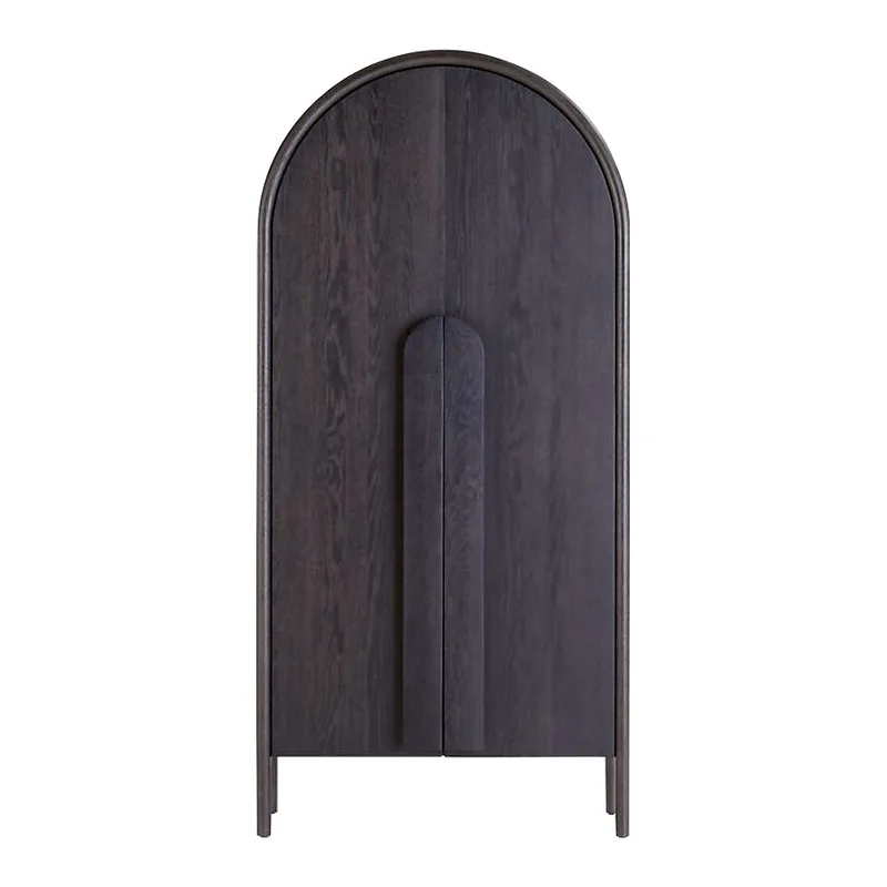 

Nordic solid wood modern all-solid wood lockers, children's arched cabinets in bed and breakfast bedrooms