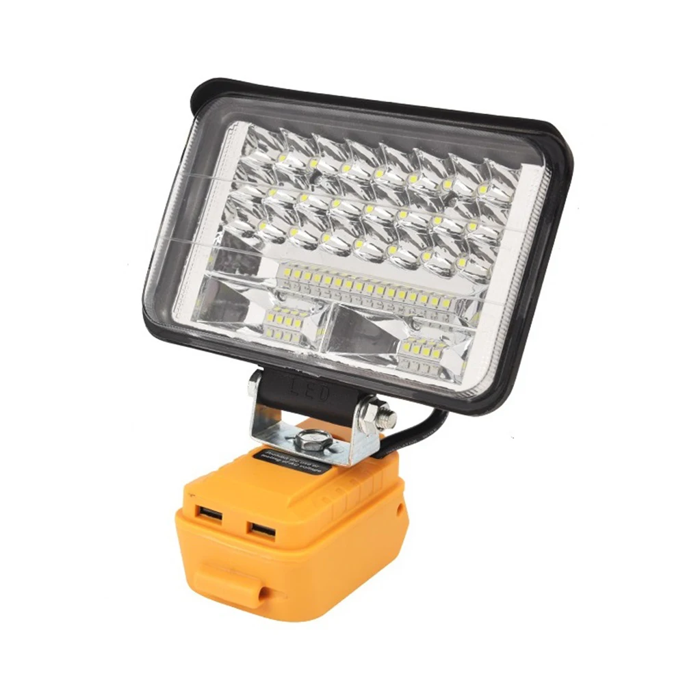 16 48 84 LEDs Cordless LED Work Light Field Lighting Solution Flexible Battery Use Multi-Directional Lighting Rotating Lamp Head
