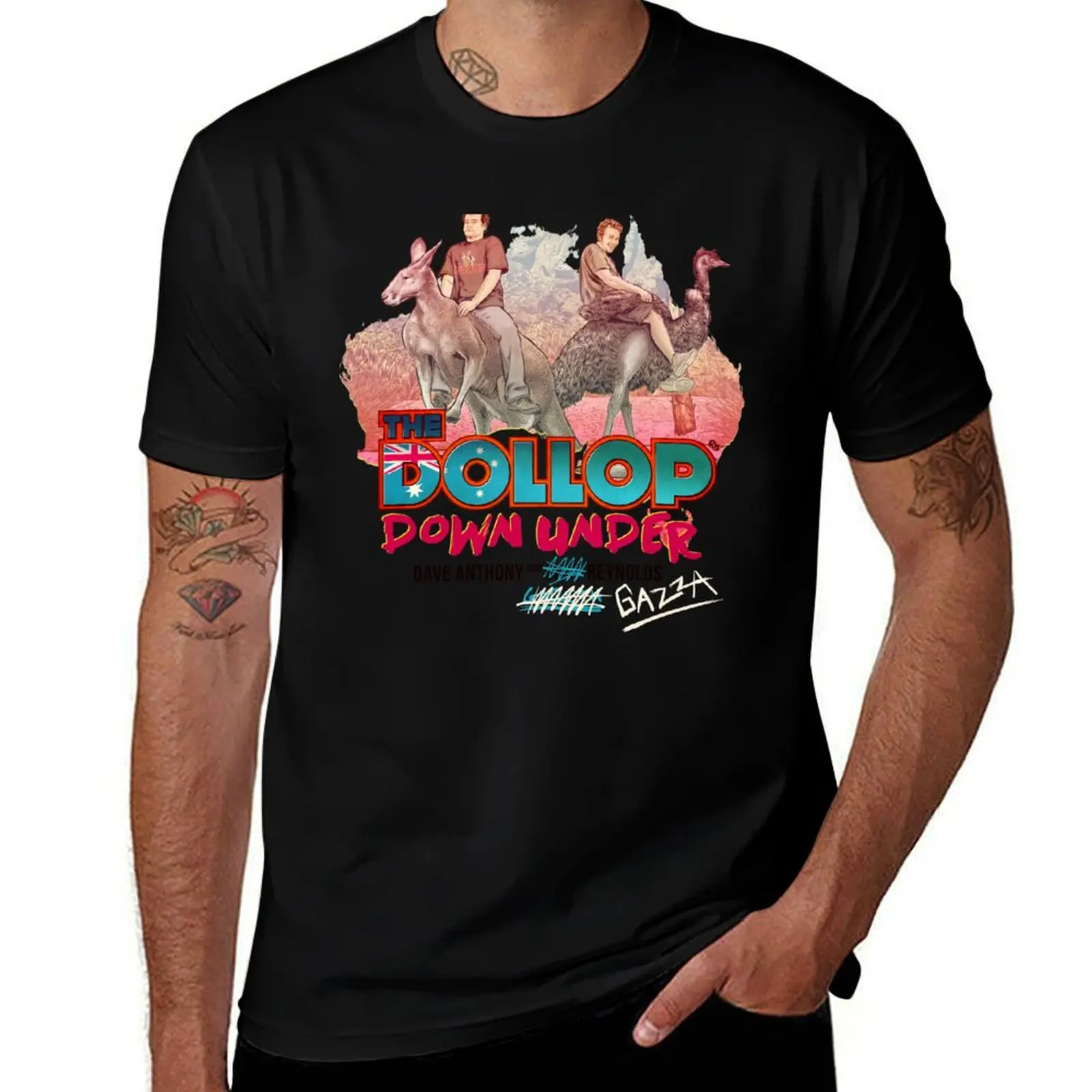 

The Dollop - Down Under (Australia variant) T-Shirt graphic t shirts for man t shirts for man slim fit