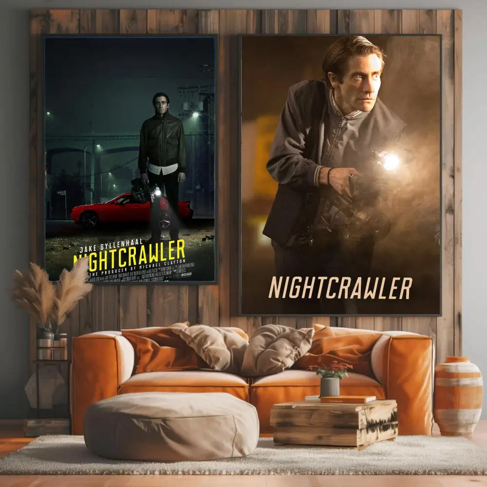 classic movie N-Nightcrawler-R Painting Calligraphy Artwork for Living Room Bedroom Office Home Decor