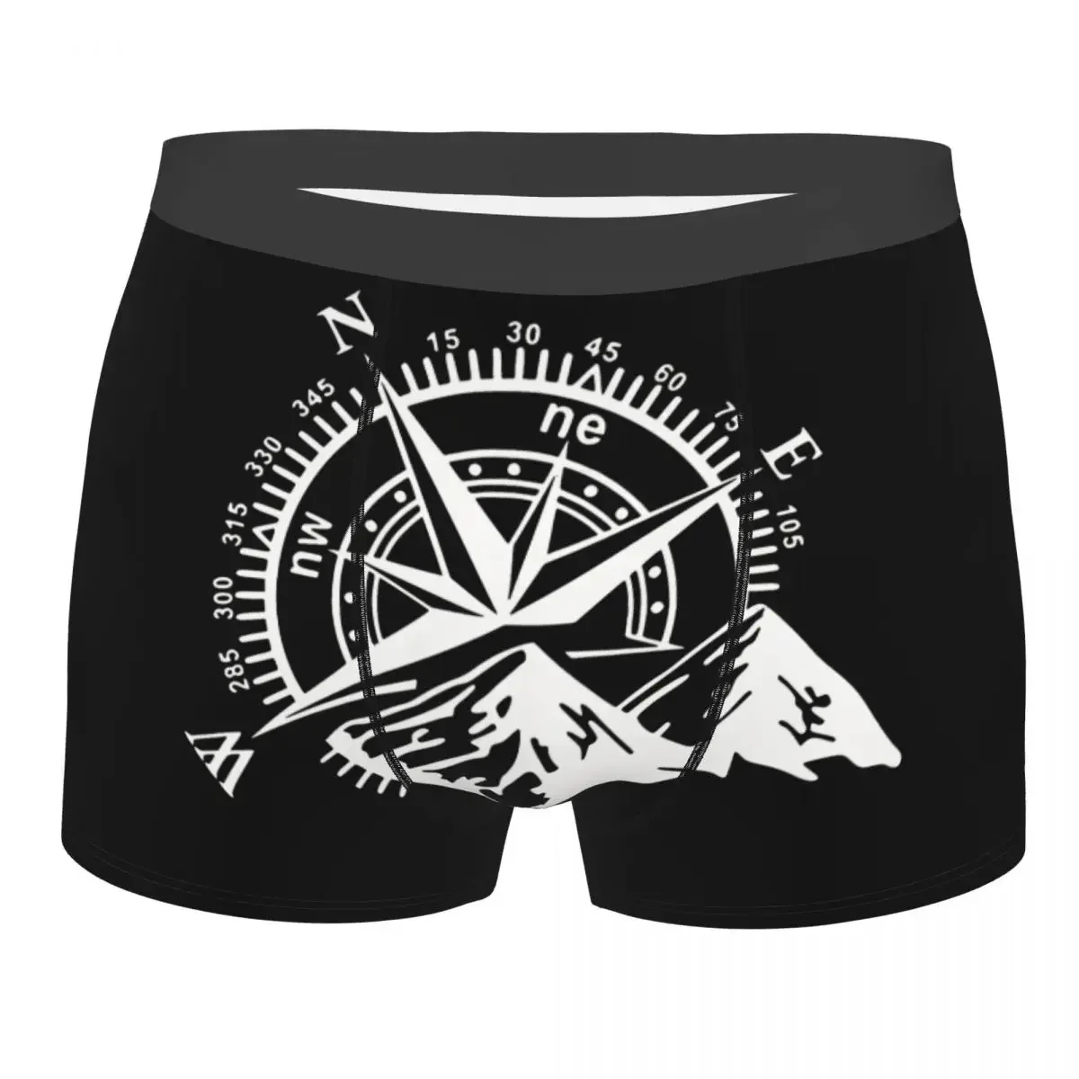 Compass Men Boxer Briefs Ocean Compass Highly Breathable Underwear Top Quality Print Shorts Gift Idea