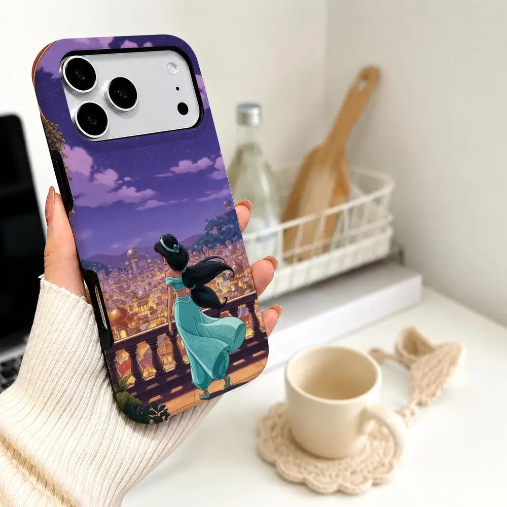 Aladdin Phone Case Film material 2-in-1 Shell FOR IPhone 17 16 15 14 12 17Air 16e 13 Pro MAX 16Plus Cover view 2