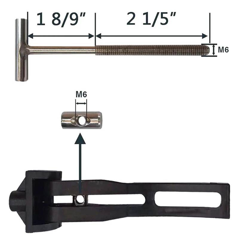 Universal Parts For Hard Tri-Fold Tonneau Cover Pickup Truck Cargo Cover Fixing Kit