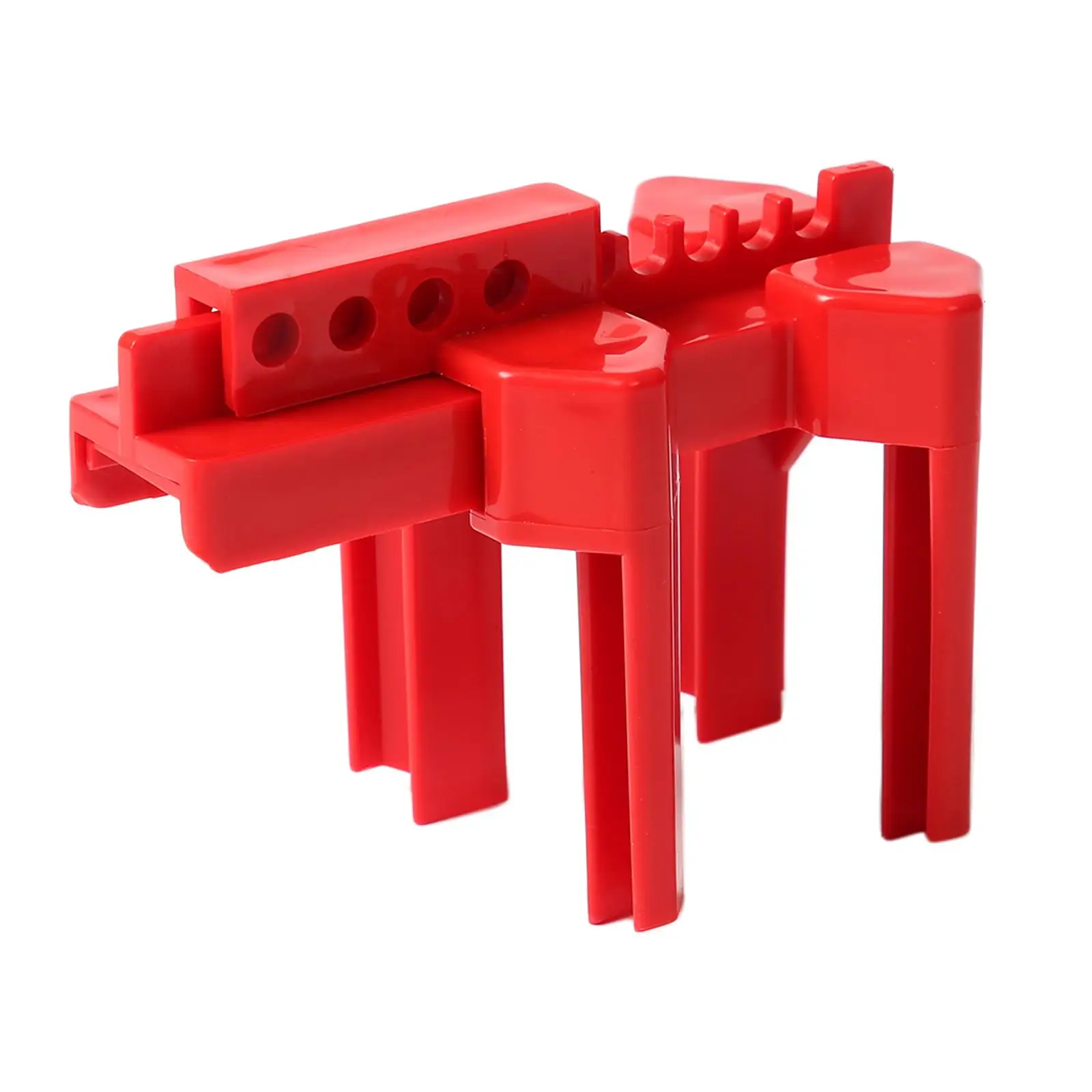 Industrial Ball Valve Lockout Device with Fine Workmanship Adjustable Outer Pipe for Pipeline Valve Lock Security