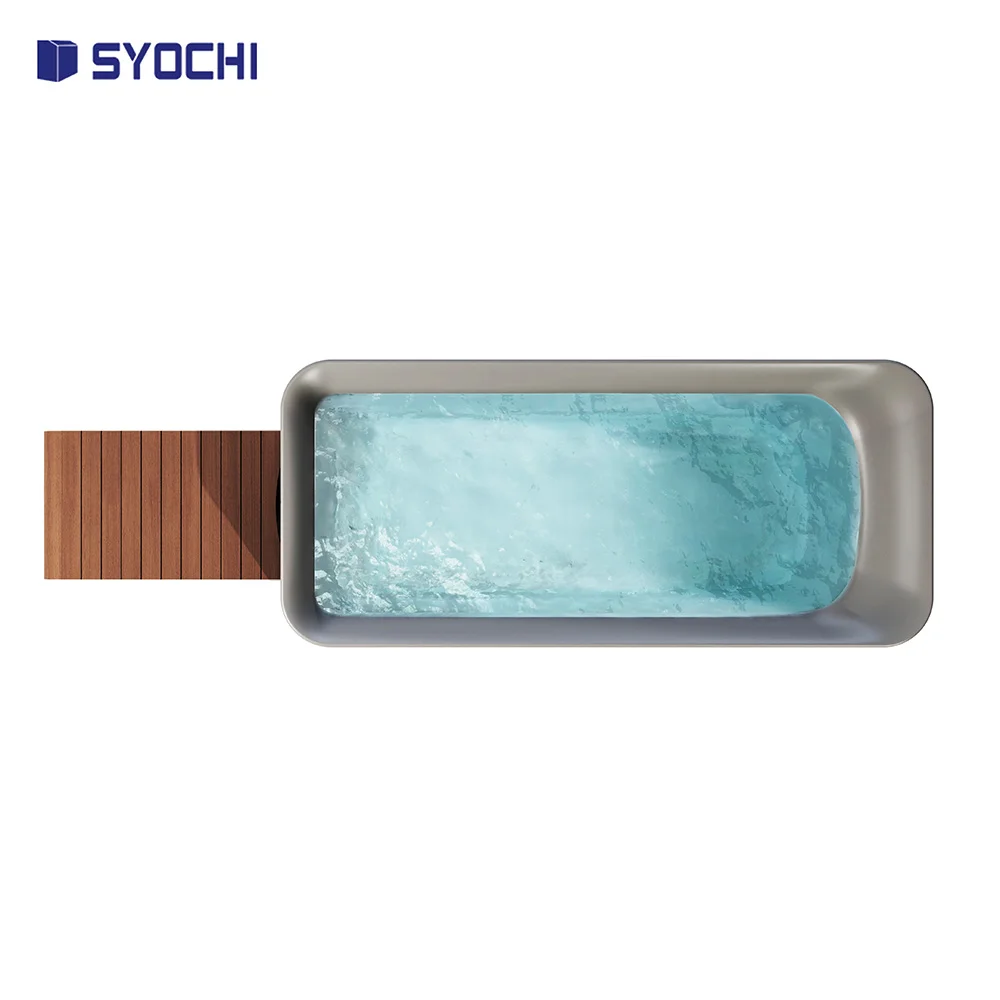 Syochi Acrylic Cold Plunge Tub Cold Water Therapy Ice Bath Tub With Chiller