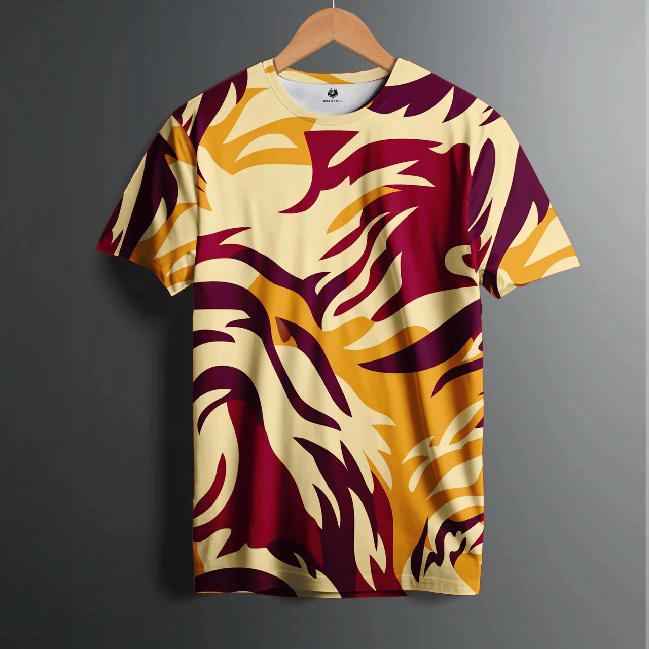 Floral Print Super Stretch Casual Short-sleeved Men's Daily Party Home Social T-shirt Street Fashion 2025 Graphic T Shirts Y2k