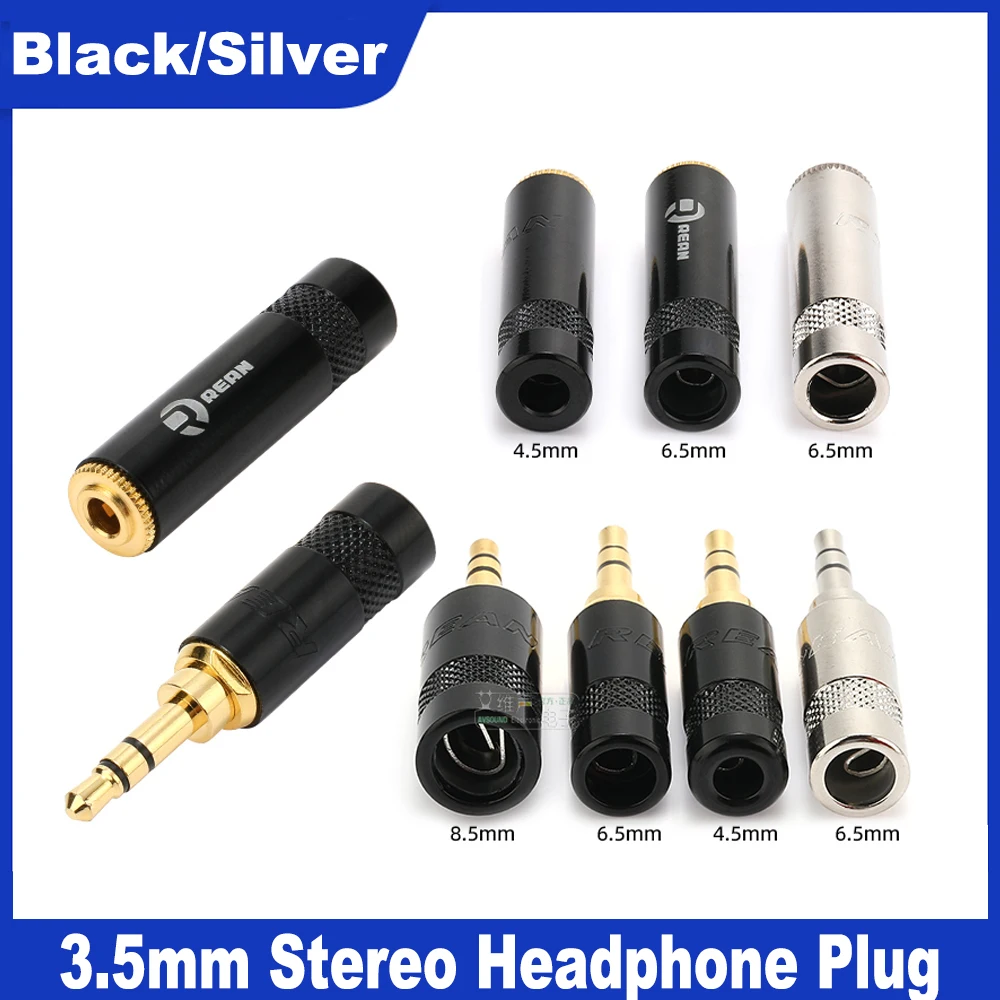 

1Pcs Male/female Jack 3.5mm Plug Headphone Cable Small Three-core Plug Stereo/mono Wire Diameter 4.5-8.5mm