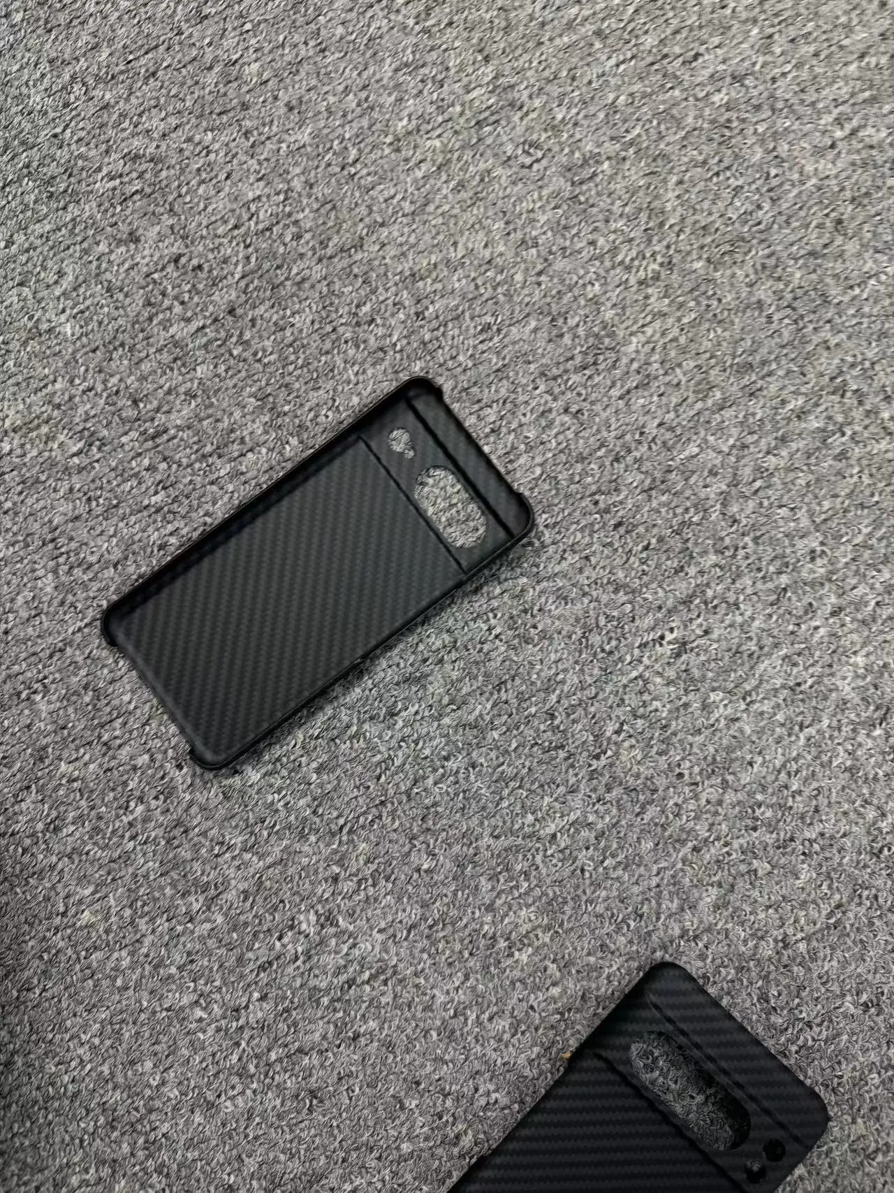 Para google pixel 8 pro/pixel 8 caso de fibra de carbono capa de telefone de fibra de aramida capa protetora à prova de choque