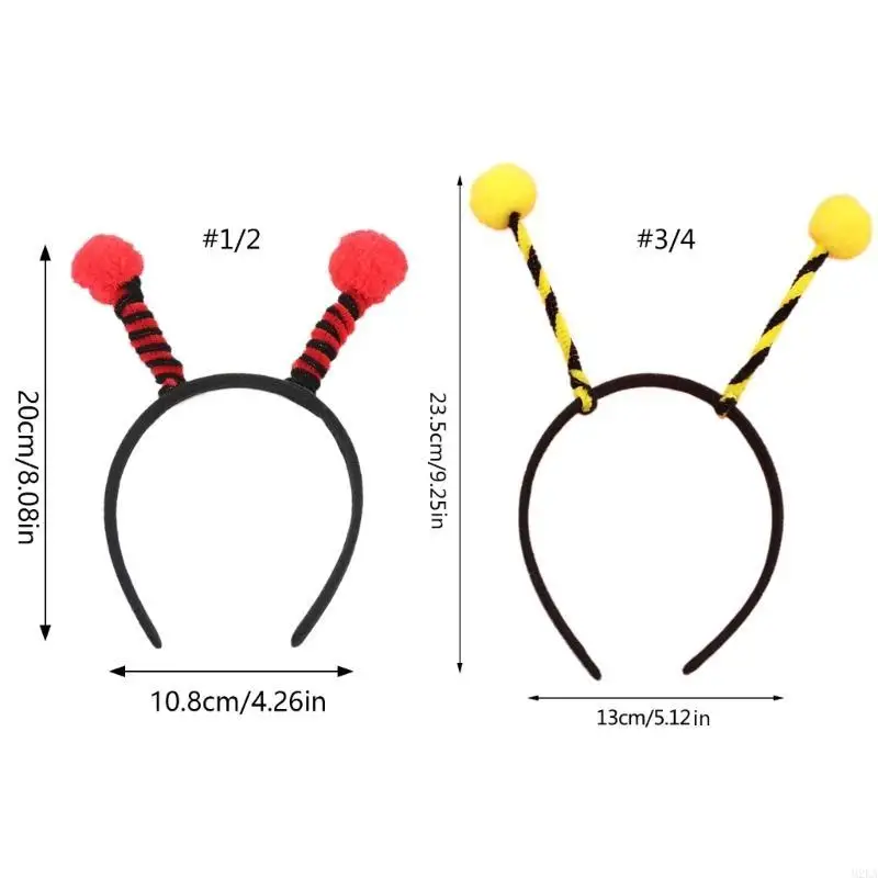 2025 Neue Bienenstirnband -Cosplay -Haarzubehör für Kinder Erwachsene Frauen Bienenparty Gunst