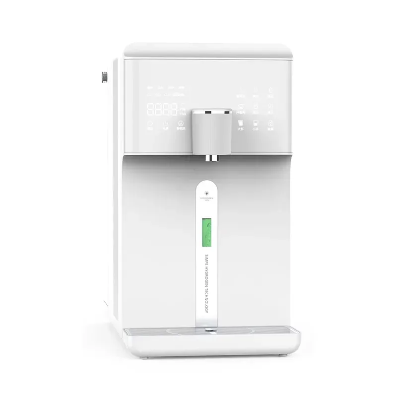 Smart RO Reverse Osmosis Water Purifier Dispenser with Instant Heating and Hydrogen Generator for Hot Cold Drinking Water