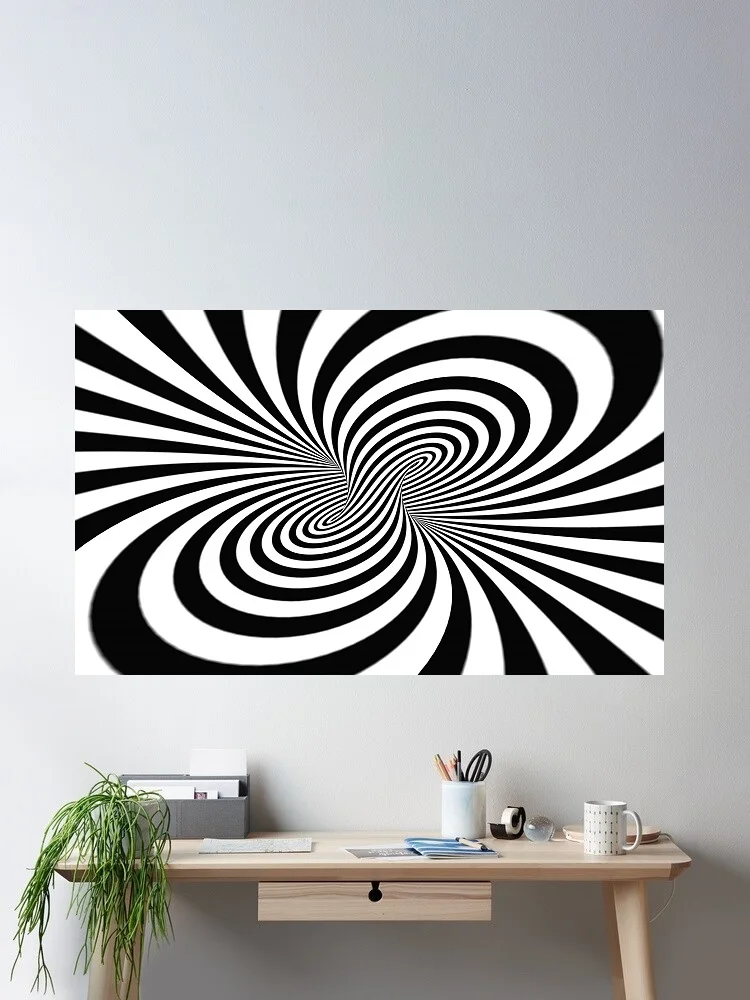 Majestic Spiral Galaxy In Outer Space, Art Print Canvas Poster, Living Room Decor, Home Wall Picture