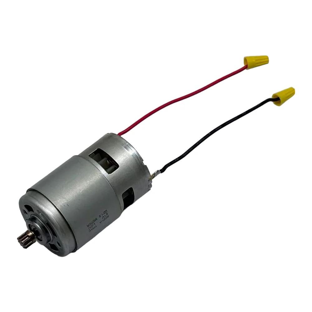 21V Motor for Car Cleaning Devices with 775 Motor Body 9-Tooth Pinion Gear and Copper Core for Efficient Heat Dissipation