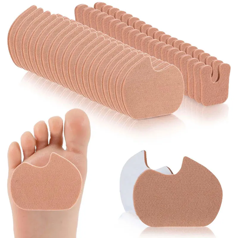 

Brown Metatarsal Pads for Feet,Felt Foot Pads for Balls of Feet,Soft Metatarsal Pads Women Foot Pads,Felt Forefoot Cushion Pads