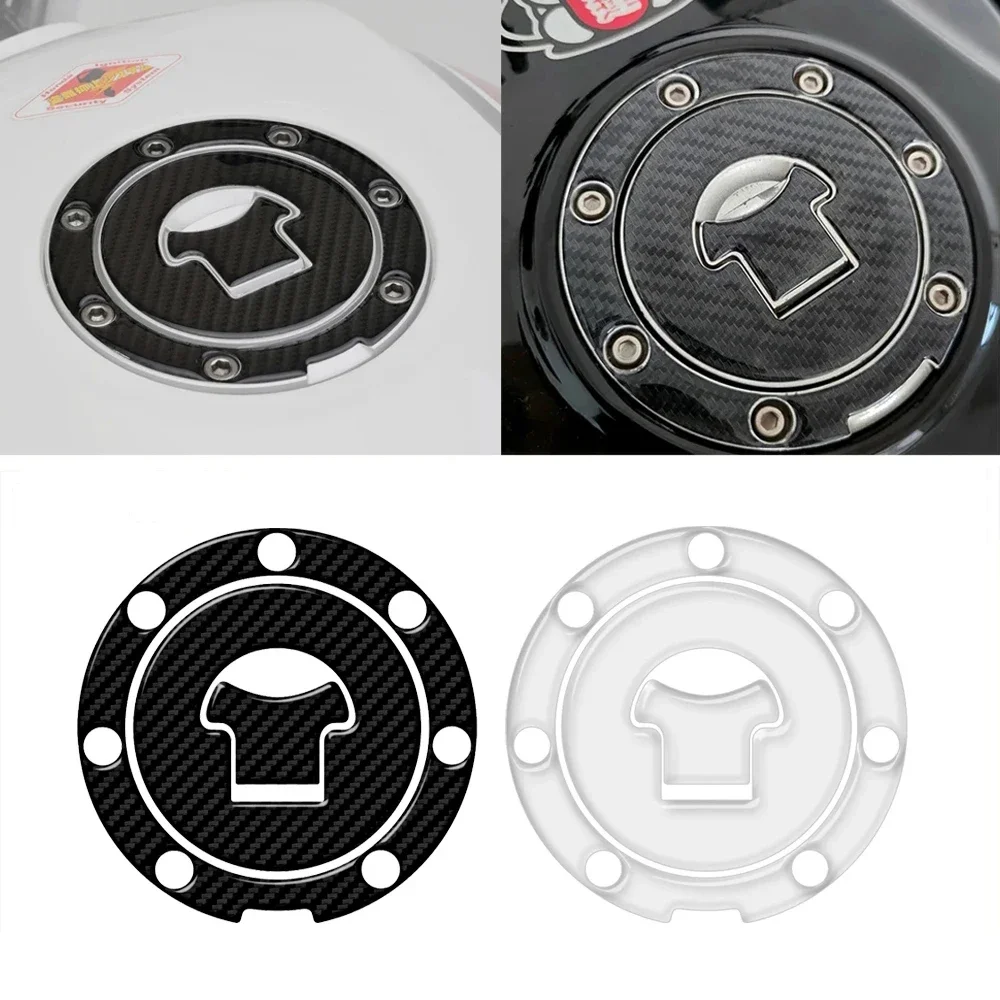 Motorcycle Gas Fuel Cap Cover Protector Sticker for Honda CB600 CB750 CBR600RR 900RR 1000RR (7 Holes)
