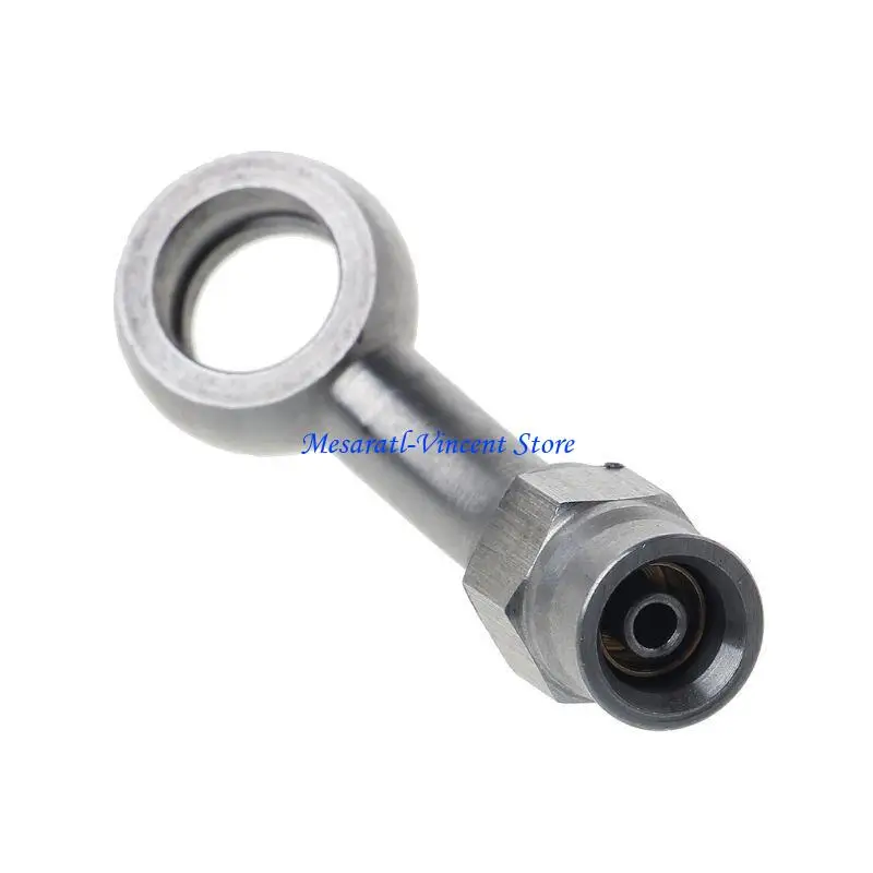 A70F Brake Hose Clutch Hydraulic Oil Line Pipe Adaptor Fitting AN3 to 45 Degree