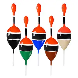 5PCS-15g Slip Bobbers Floats Kit, Balsa Wood Slide Bobbers with Bobbers Stops, Fishing Floats and Bobbers for Crappie Panfish Ba