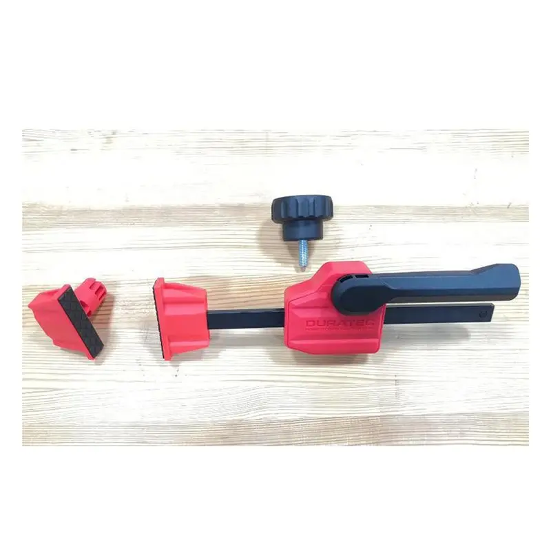 DT17 Wood Working Clamps Sets Horizontal Ergonomic Clamp Sets Efficient Woodworking Bar Clamps 20mm 2 Set Bench Auxiliary Holder