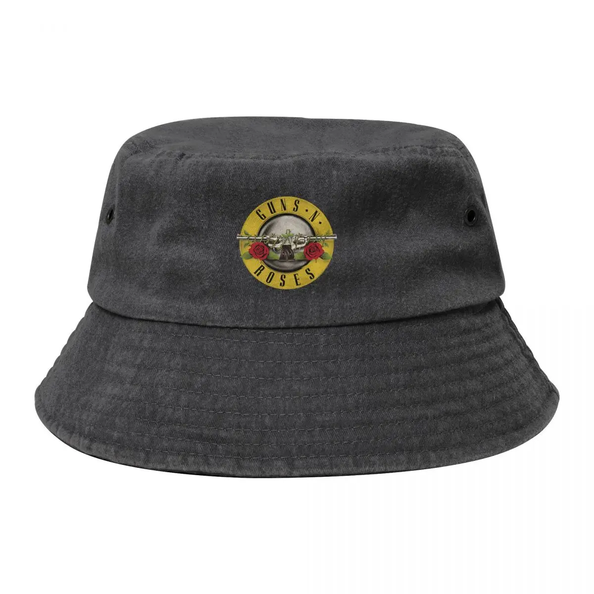 

Guns N Roses Bullet Cowboy Denim Fisherman Hat With Printing