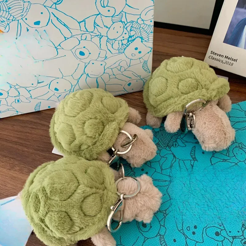 15 cm originele Mr. Timmy schildpad hanger sleutelhanger schattig meisje tas pop knuffel sleutelhanger schattige schildpad knuffel babypop geschenken
