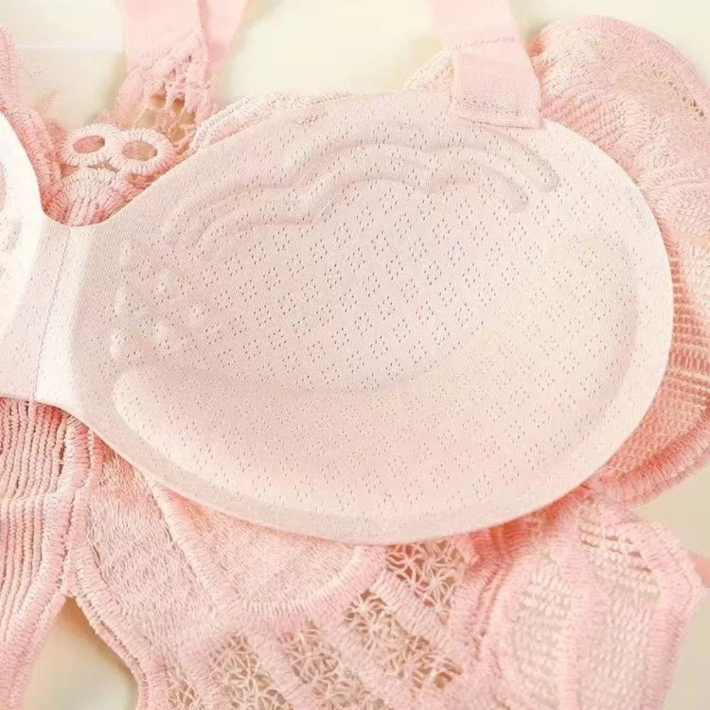 Chic Backless Butterfly Bras Slim Fit Padded Lace Camisole Spider Web Design Korean Style Hollow-out Vest Tops Streetwear
