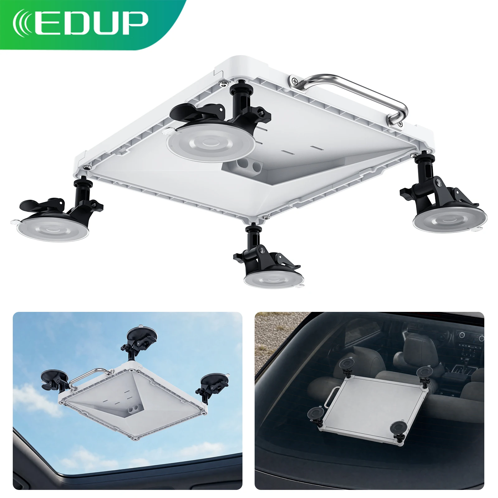 

EDUP SK0173 Suction Cup Vehicle Mount Bracket Compatible with Mini&Mini X Terminal for Car RV Yacht Interior Window Installation
