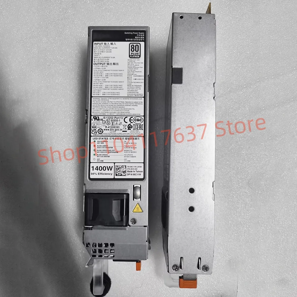 Power module  L1400E-S0 06C11W R7525/R750/750xa/R650 /R650XS/R550/R450 1400W