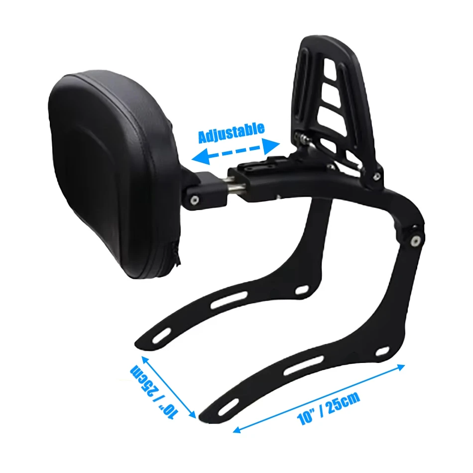 Adjustable Multi Purpose Passenger Backrest Sissy Bar for Indian 2025 Super Scout Bobber Sport Scout 101 Sixty Accessories
