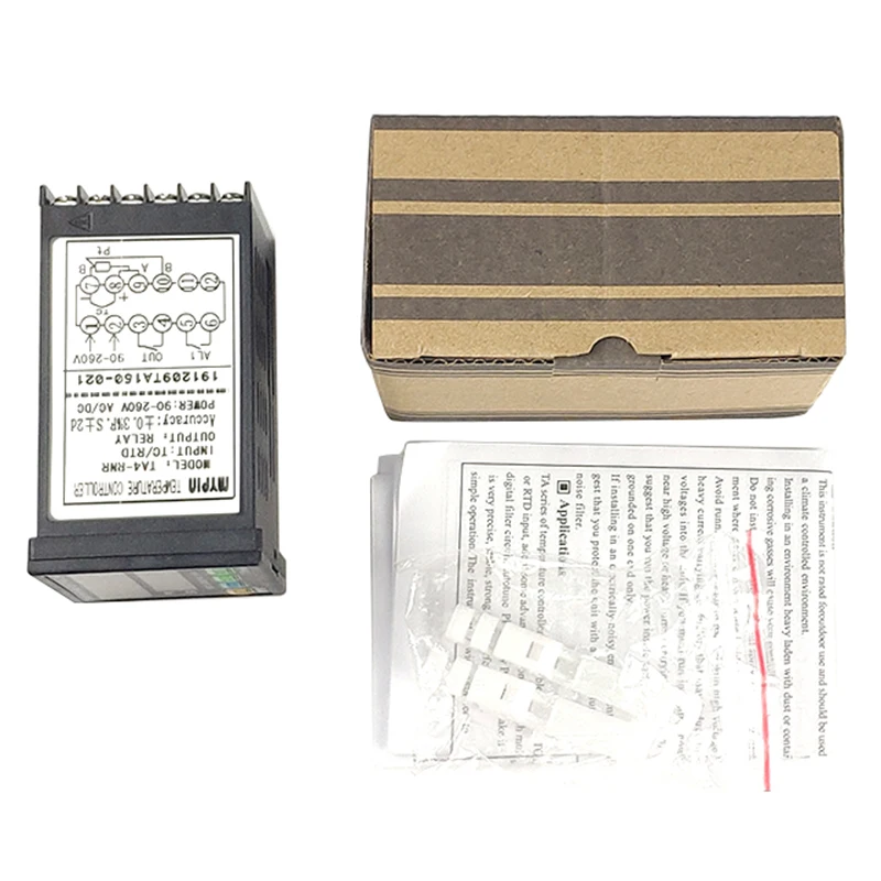 Imagem -05 - Controlador Termostático de Temperatura Pid Termostático Saída Relays Mypin Ta4-rnr e Pt100