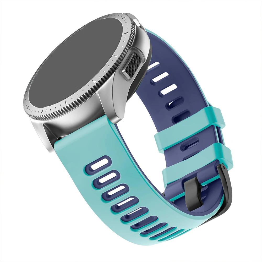 20mm 22mm Sports Silicone Watch Strap For Huami Amazfit Active Max 48mm Band BALANCE 2 Bip 6 5 3 S For Amazfit Active 2 Bracelet
