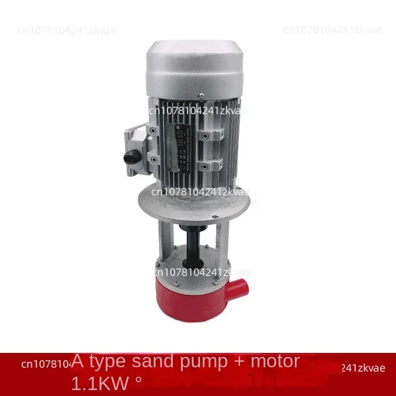 Water and sand mixed sandblasting machine wear-resistant and anti-corrosion motor sand pump blade motor shaft